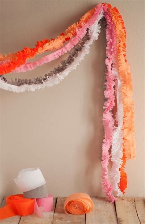 crepe paper streamers ideas|crepe paper streamer decoration ideas.